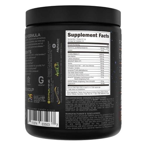 Bucked Up BAMF Black Nootropic Pre-Workout - Primary Image