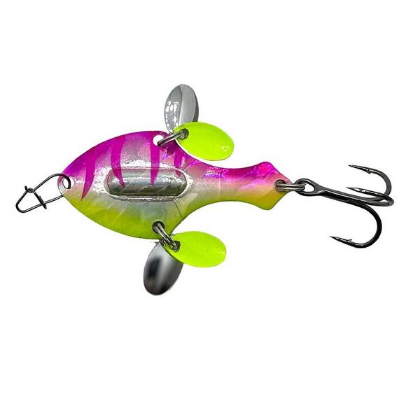 EUROTACKLE Micro Spade Blade Rattle Flutter Spoon
