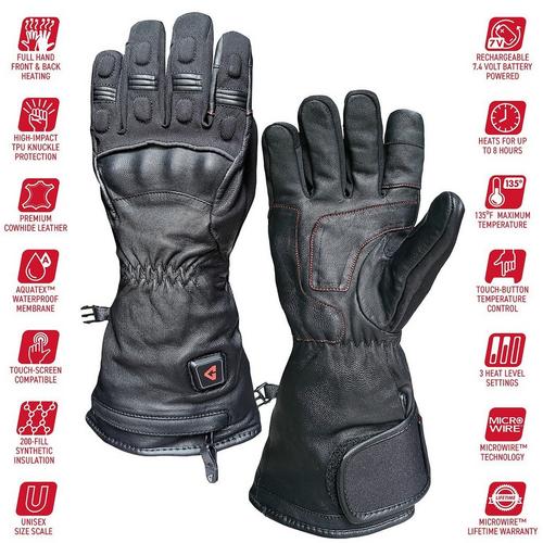 Gerbing 7V hard Knuckle Heated Gloves - Primary Image