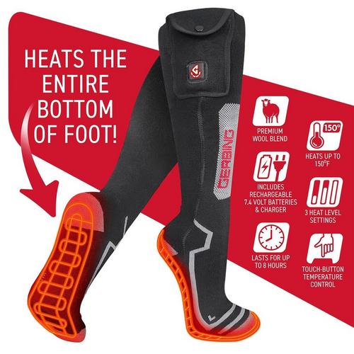 Gerbing 7V Ultimate Wool Heated Knee High Socks - Primary Image
