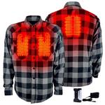 Men's Gerbing 7V Battery Heated Long Sleeve Flannel - Thumbnail 3 of 10