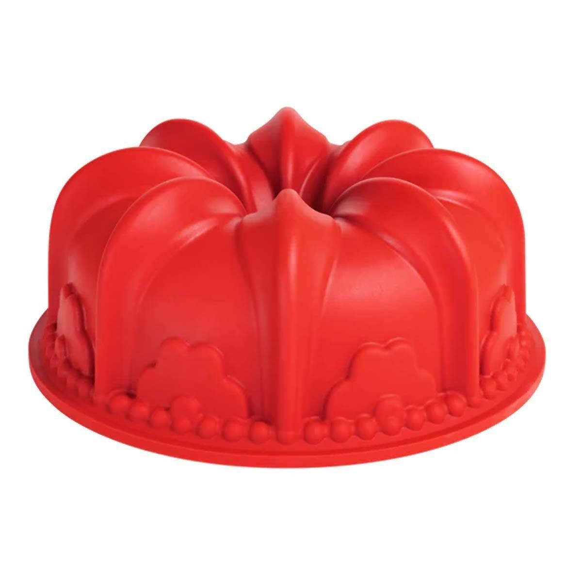 Fat Daddio's Red Silicone Bakeware Half Egg - Fat Daddio's