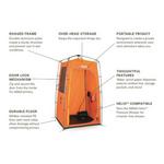Nemo Heliopolis Privacy Shelter & Shower Tent - Thumbnail 3 of 7