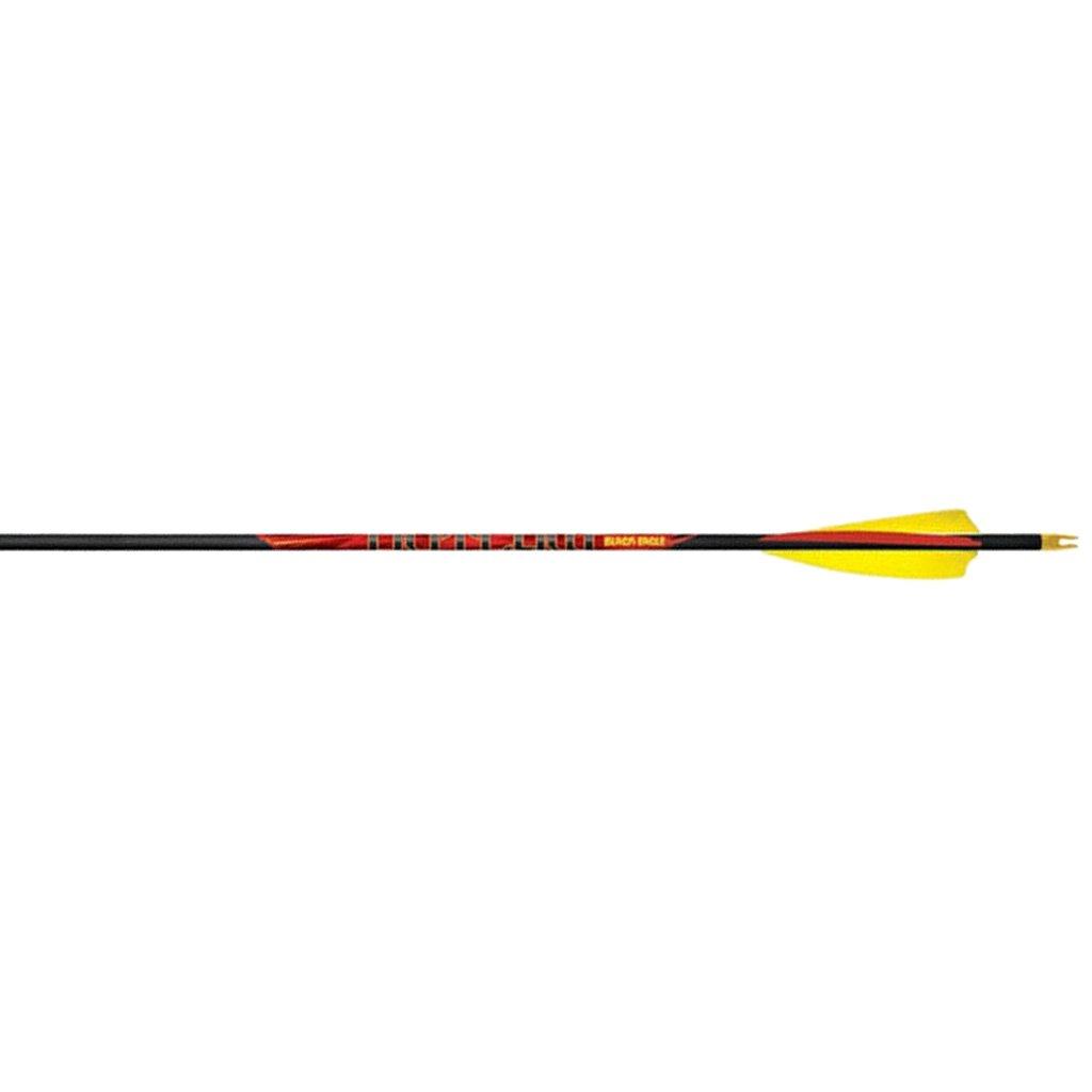 Black Eagle Outlaw w/3in Feathers Arrows - Black Eagle Arrows