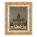 Petal Lane Ice Skating Print - Thumbnail 1 of 2