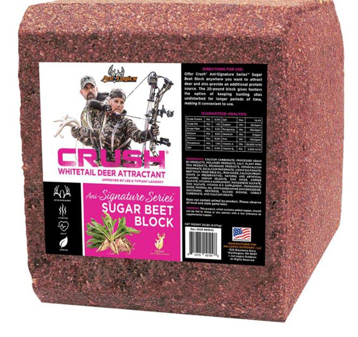 CRUSH Sugar Beet Deer Block 20 lb. - Ani-Logics Outdoors