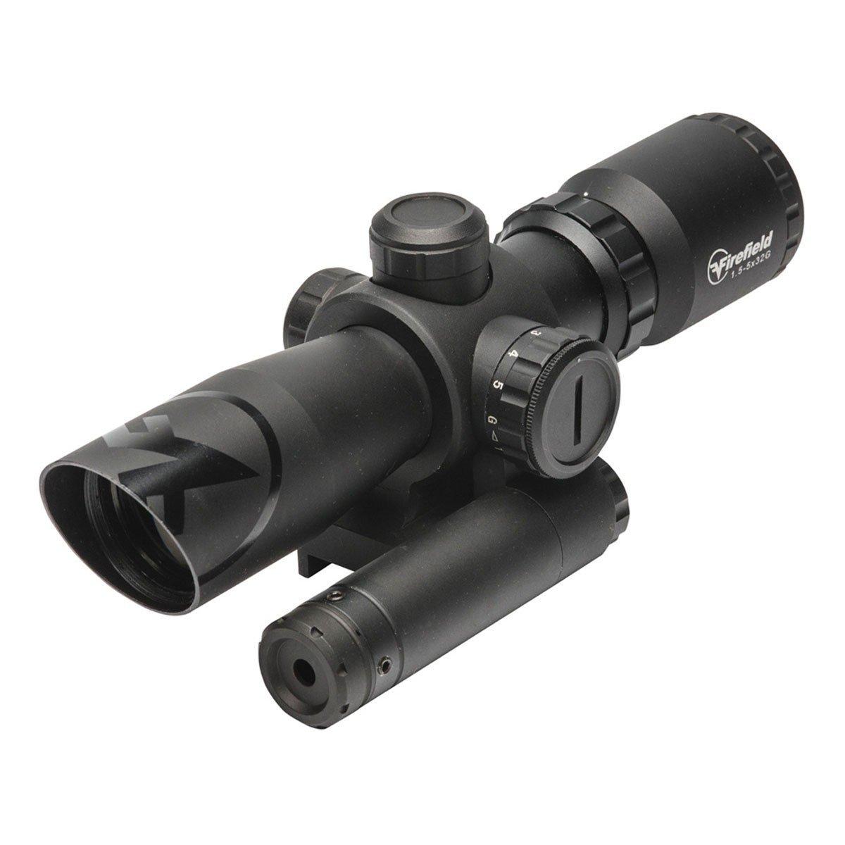 Firefield Barrage 1.5-5x32mm w/Laser Riflescope - Firefield