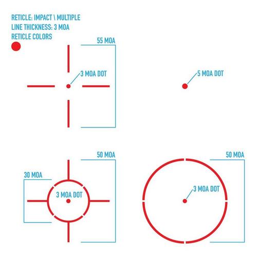 Firefield Impact Reflex Sight With Red Laser - Primary Image