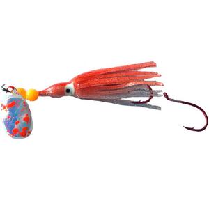 UV Orange Moon Splatter - Rocky Mountain Tackle UV Super Squid