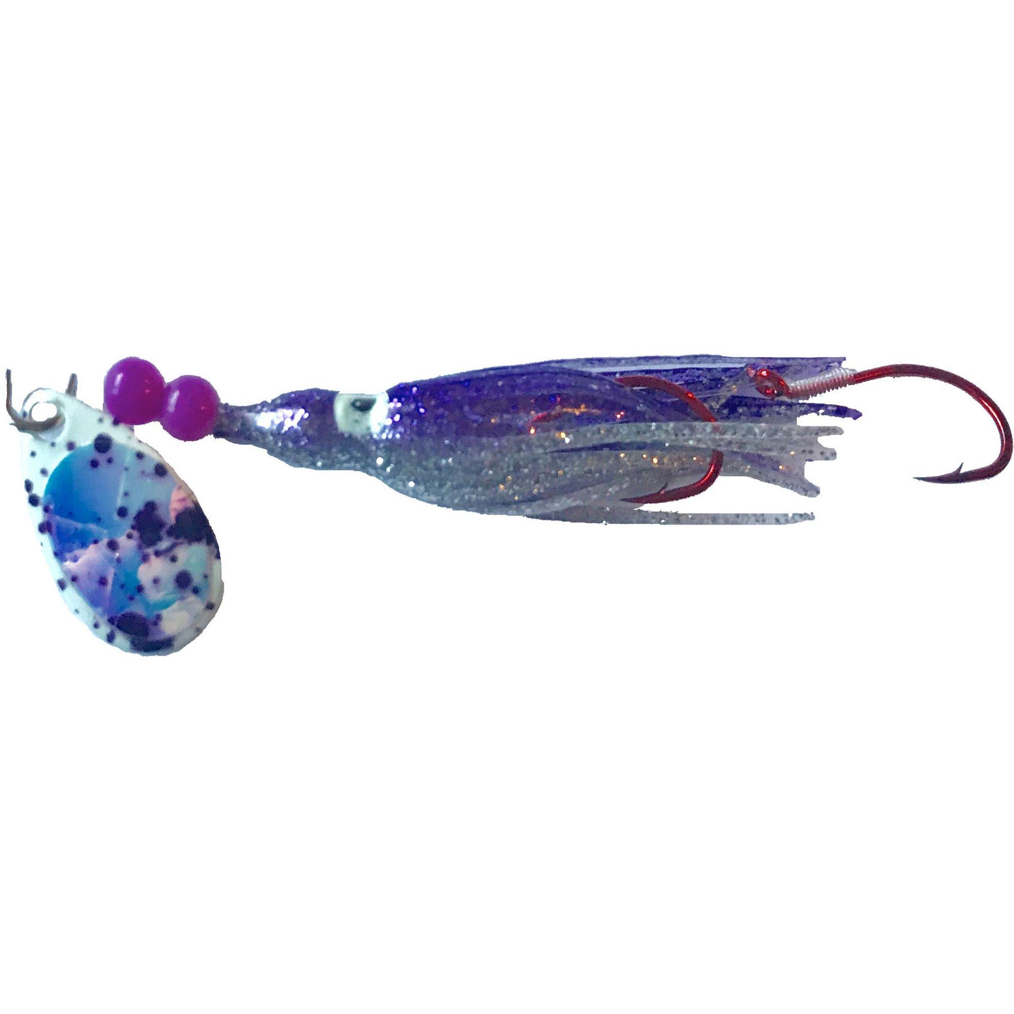 UV Purple Moon Splatter - Rocky Mountain Tackle UV Super Squid
