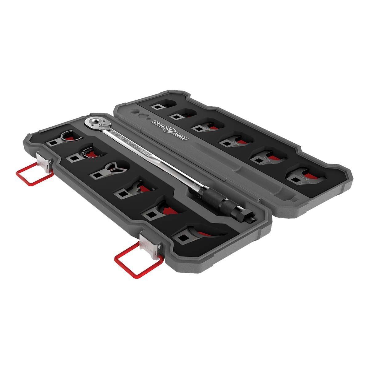 Real Avid Master Fit Torque Wrench13 Piece AR15 Crowfoot Wrench