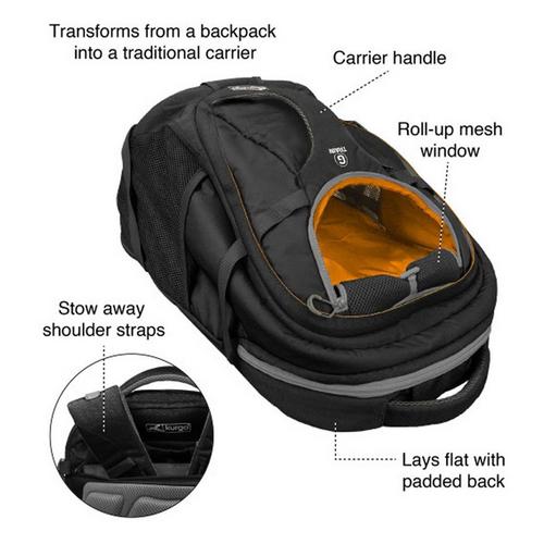 Kurgo G-Train Pet Carrier Backpack - Primary Image