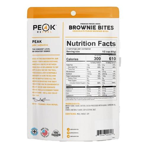 Peak Refuel Chocolate Fudge Brownie Bites - Primary Image
