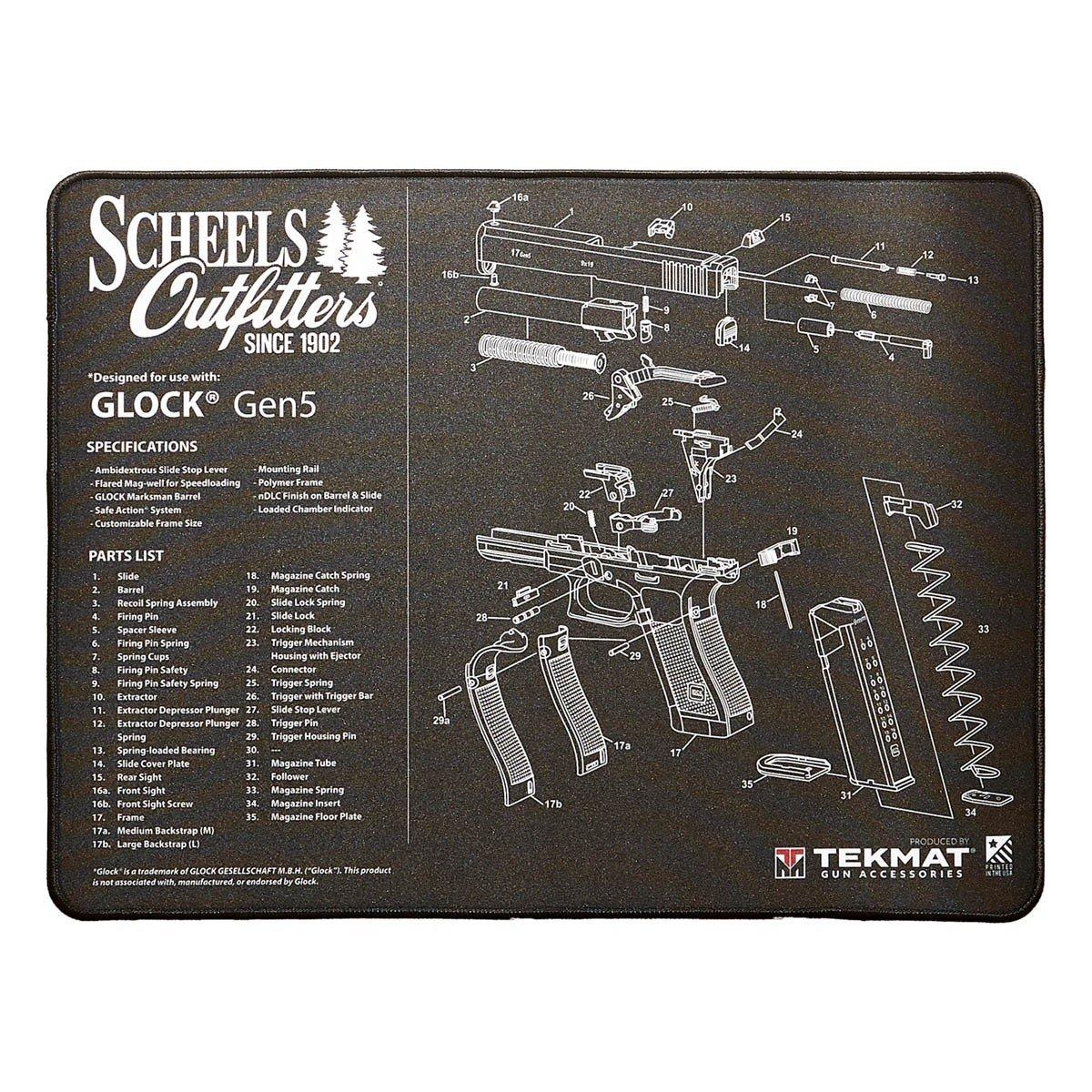 Scheels Outfitters TekMat Premium Gun Cleaning Mat - Scheels Outfitters