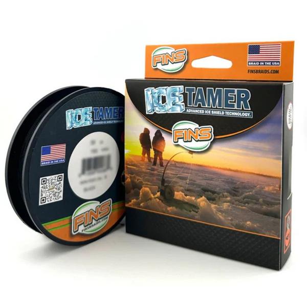 CHAOS TACKLE FINS Icetamer 6lb Braid Ice Fishing Line