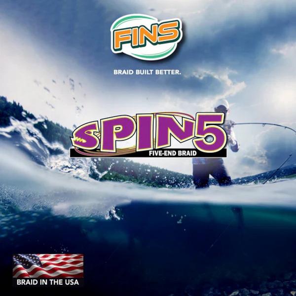 CHAOS TACKLE FINS Spin 5 Braided Fishing Line