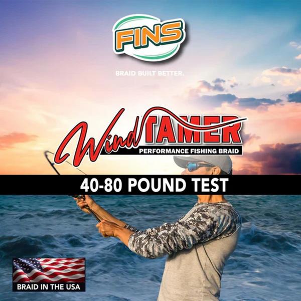 CHAOS TACKLE FINS Wind Tamer Braided Fishing Line
