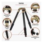 Athlons Midas CF36 Carbon Fiber Tripod - Thumbnail 2 of 4