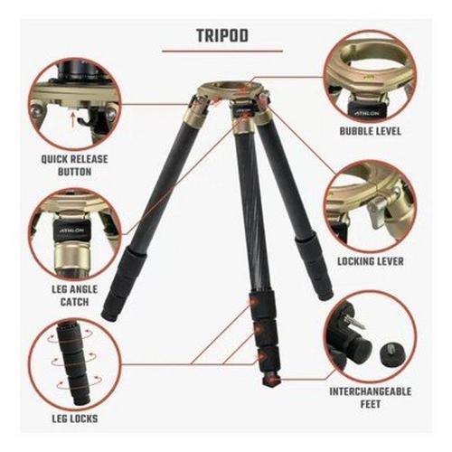 Athlons Midas CF36 Carbon Fiber Tripod - Primary Image