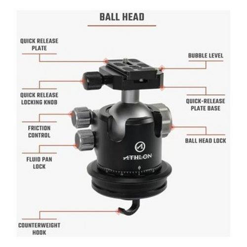 Athlons Midas CF36 Carbon Fiber Tripod - Primary Image