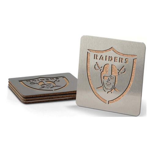 You The Fan/Sportula Las Vegas Raiders Boaster Coasters - Primary Image