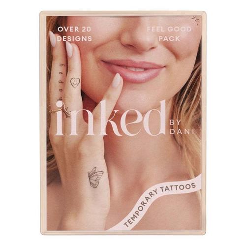 Inked by Dani Feel Good Temporary Tattoo Set - Primary Image