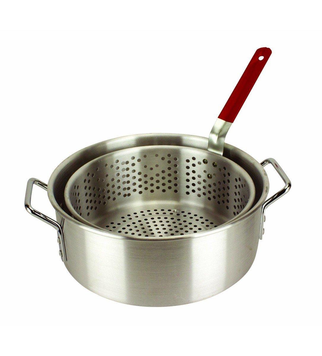 CHARD 10.5 Quart Aluminum Pot with Basket - CHARD