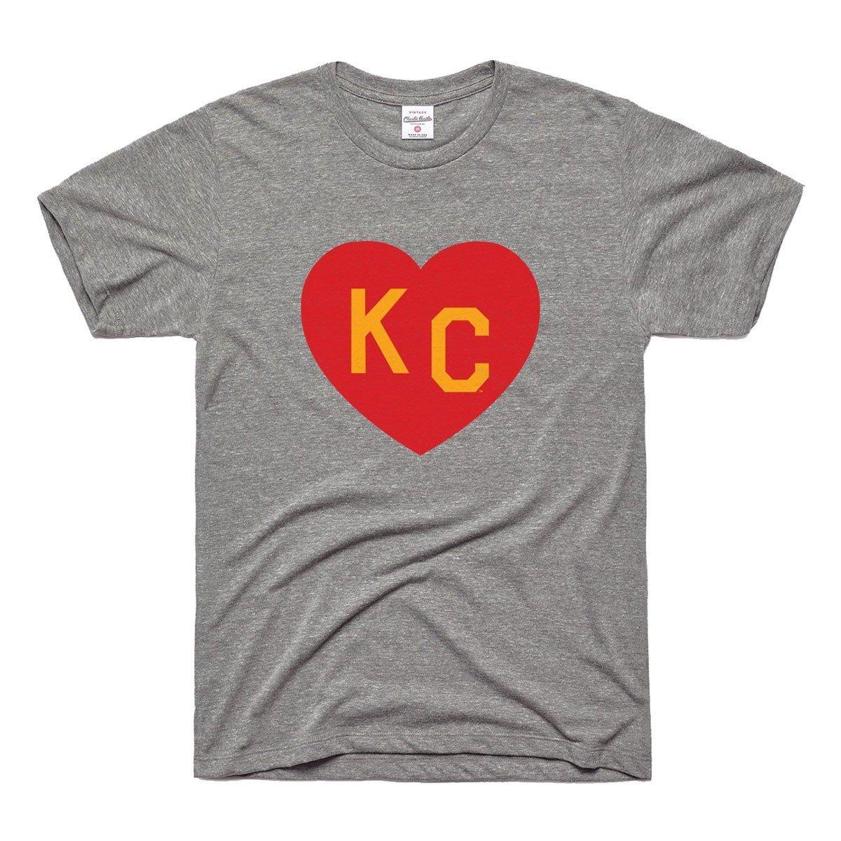 Charlie Hustle Kingdom KC Heart T-Shirt | SCHEELS.com, image size:1200x1200