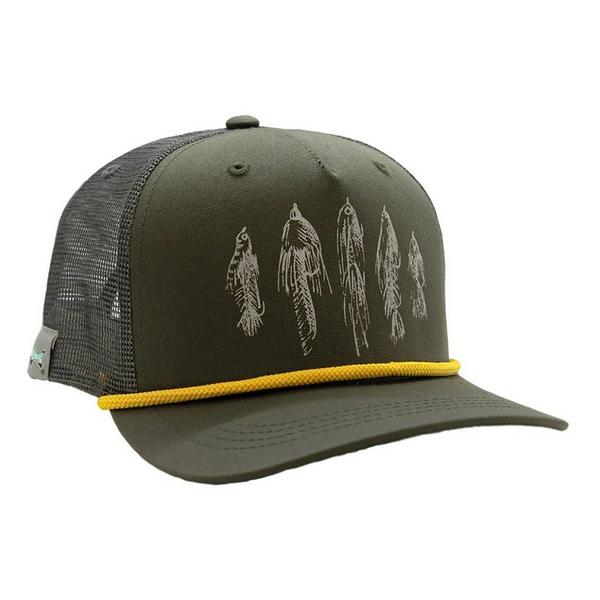 REPYOURWATER Streamers 5-Panel Fly Fishing Snapback Hat