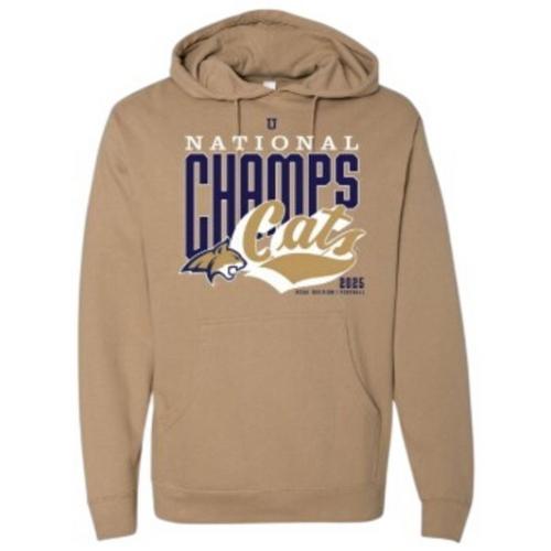 Uptop Montana State Bobcats 2025 FCS National Champs Hoodie - Primary Image