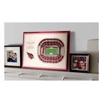 Arizona Cardinals 5-Layer Stadium View Wall Art - Thumbnail 4 of 4