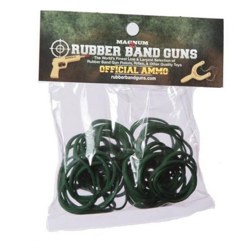 Magnum Size 30 GREEN 1oz Rubber Bands - Primary Image