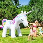 Big Mouth Ginormous Unicorn Yard Sprinkler - Thumbnail 2 of 3