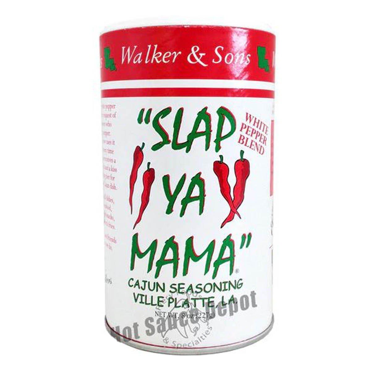 Hot Sauce Depot Slap Ya Mama White Pepper Blend 8oz Seasoning - Hot Sauce Depot