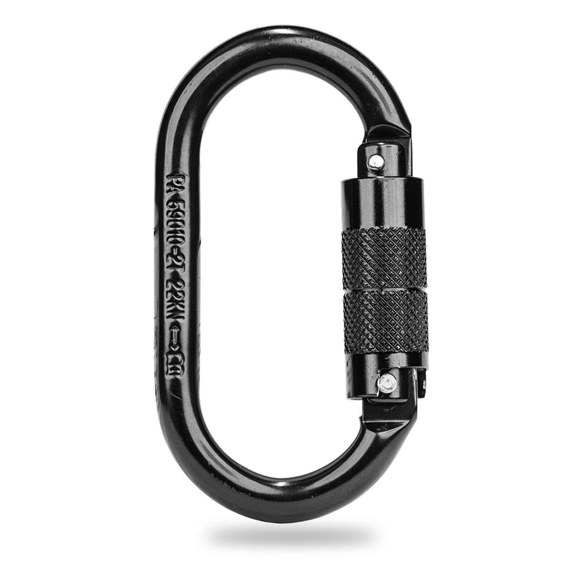 Malta Hunting Safety Dual-Action Twist Lock Carabiner - Malta Hunting Safety