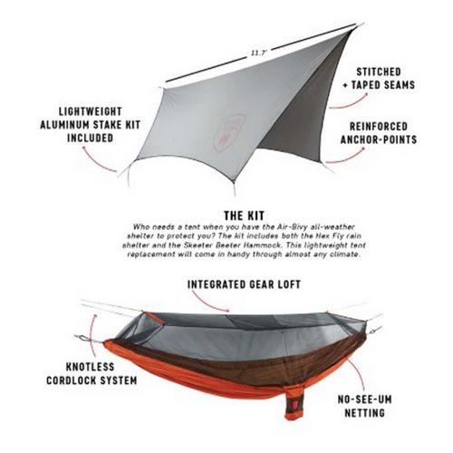 Grand Trunk Air Bivy All Weather Shelter & Hammock - Primary Image