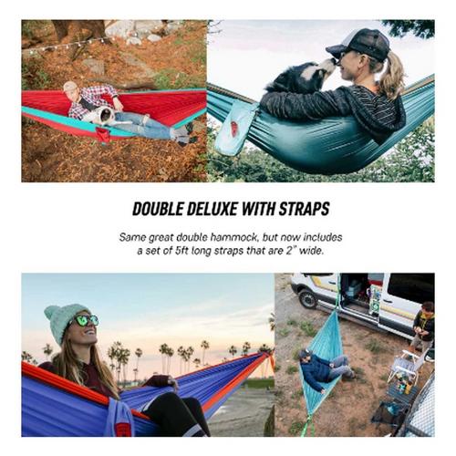 Grand Trunk Double Deluxe Parachute Nylon Hammock - Primary Image