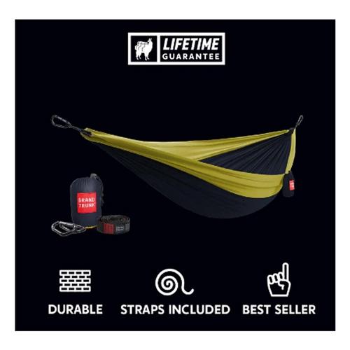 Grand Trunk Double Deluxe Hammock w/Straps - Primary Image
