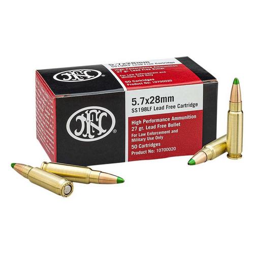 FN FNH USA High Performance Lead-Free JHP 5.7x28mm Handgun