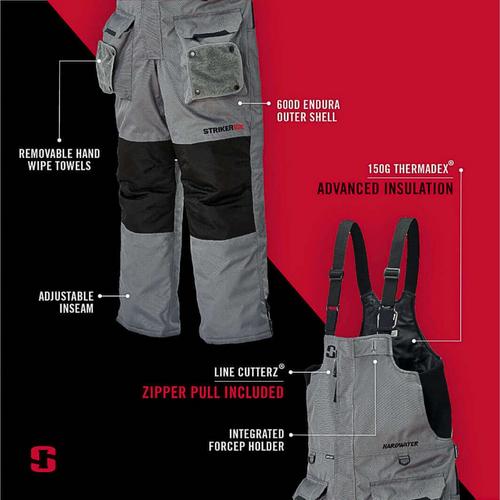 Men's Striker Hardwater Bibs - Primary Image