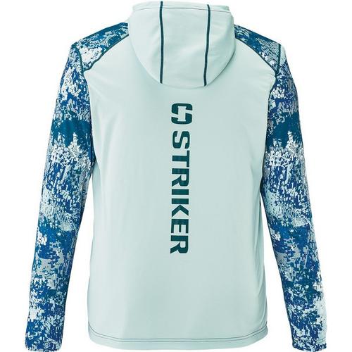 Men's Striker LoTide UPF50+ Long Sleeve Hooded T-Shirt - Primary Image