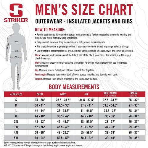 Men's Striker Apex Bibs - Primary Image