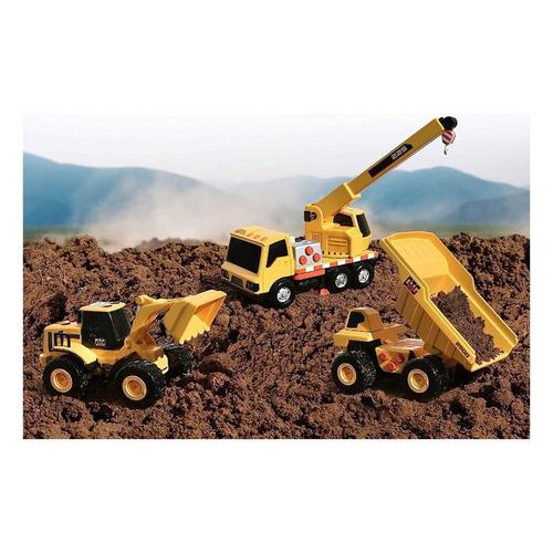 Sunny Days 3-Pack Mini Construction Vehicles - Primary Image