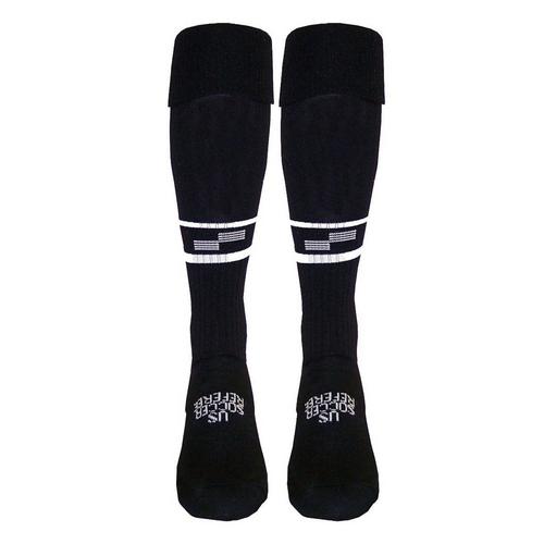 Adult Official Sports USSF Two Stripe Referee Socks - Primary Image
