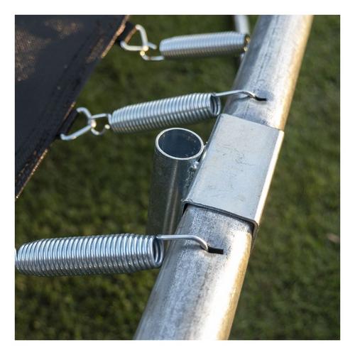 Jumpking 10ft x 15ft Oval Trampoline with Dual Basketball Hoops - Primary Image