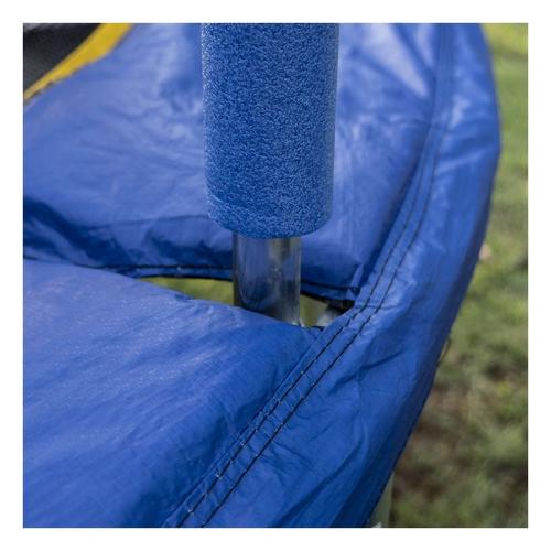 Jumpking 10ft x 15ft Oval Trampoline with Dual Basketball Hoops - Primary Image