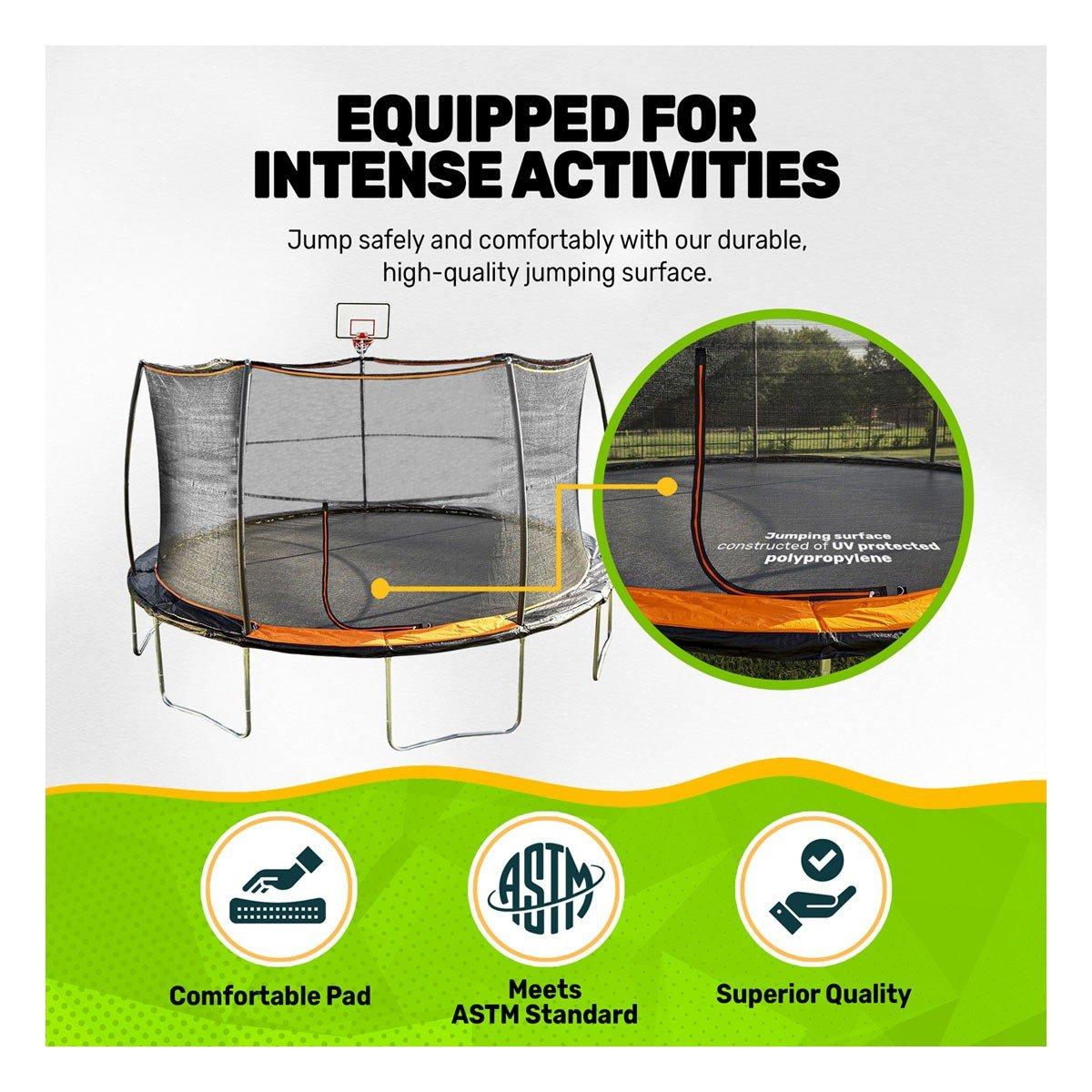 Jumpking Trampoline with Enclosure System - Thumbnail 3