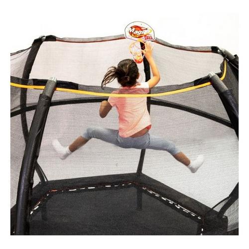 Jumpking 7' Hexagonal ZorbPod with Basketball Hoop and Ball - Primary Image