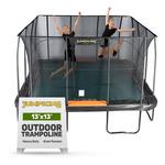 Jumpking Pro-Series 13' x 13' Square Trampoline - Thumbnail 2 of 9