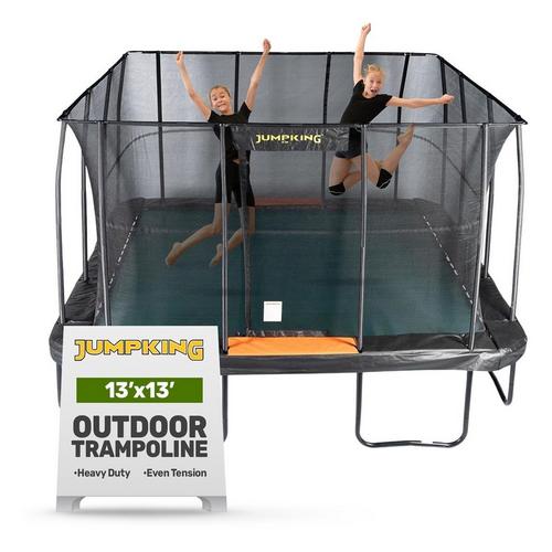 Jumpking Pro-Series 13' x 13' Square Trampoline - Primary Image
